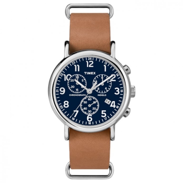 Relógio Timex Weekender Indiglo Chronograph Quartz para homem