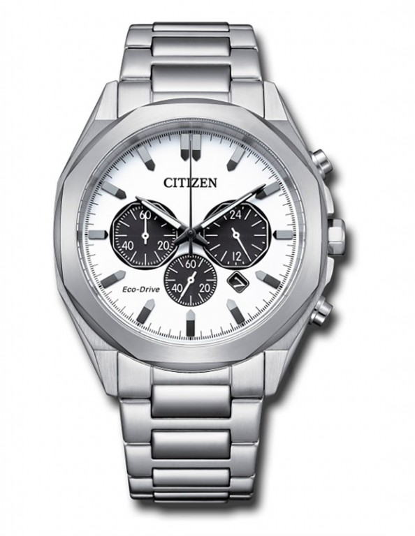 Relógio Citizen Eco-Drive Of CHR Modern Dress Branco Homem