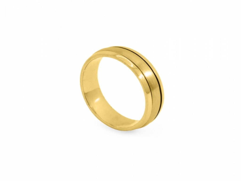 Alianças Ouro Amarelo sem Brilhantes ALR002020