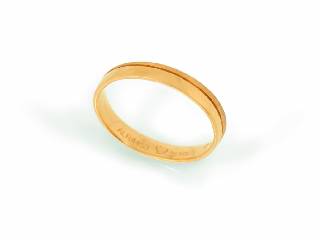Alianças Ouro Amarelo sem Brilhantes ALR004453