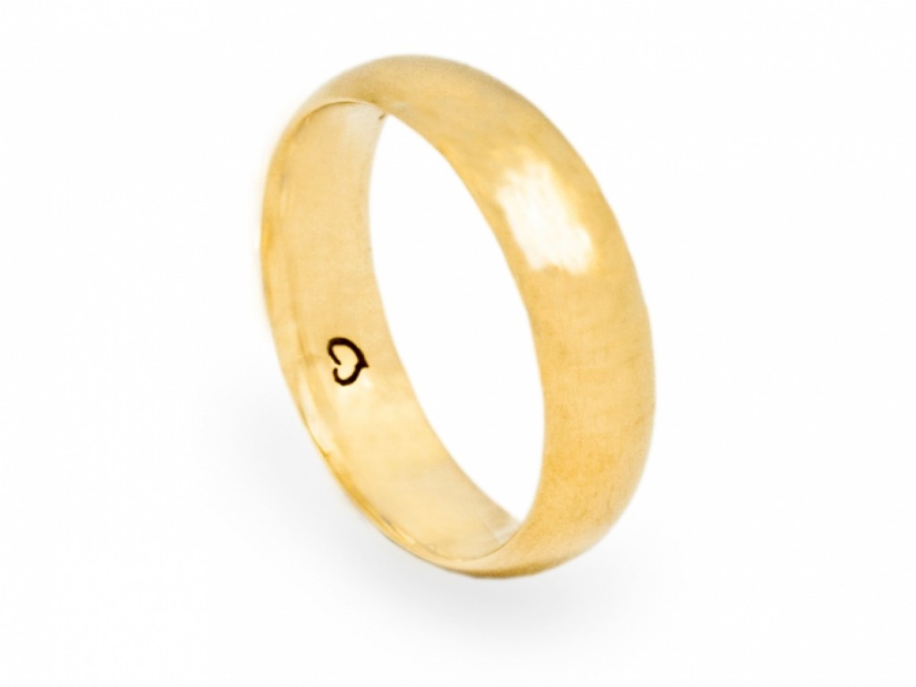 Alianças Ouro Amarelo sem Brilhantes ALR002411