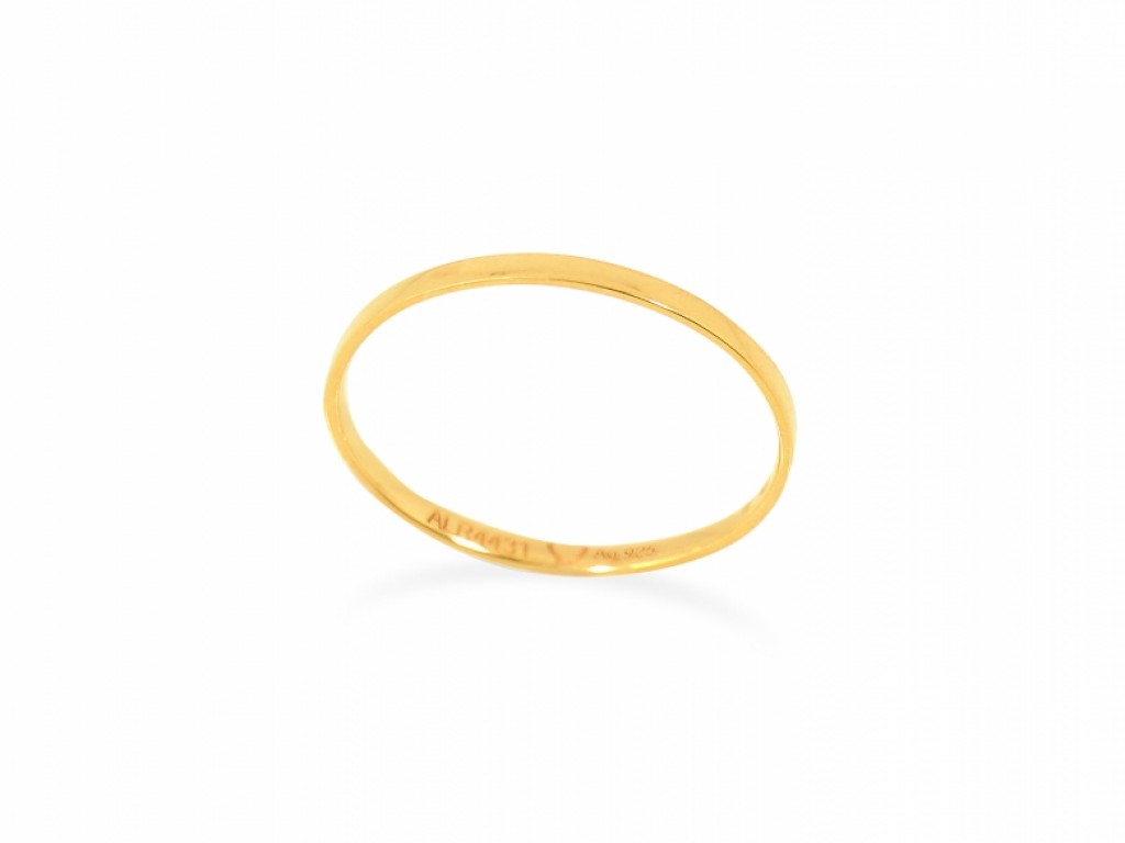 Alianças Ouro Amarelo sem Brilhantes ALR004431