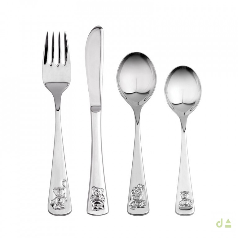 Conjunto 4 Talheres Infantis Dhome