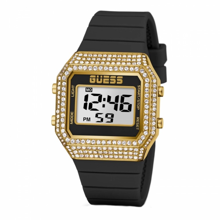  RELÓGIO MULHER GUESS ZOOM DOURADO