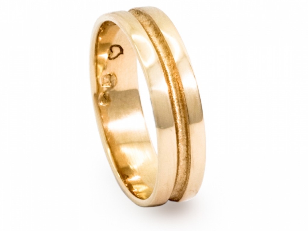 Alianças Ouro Amarelo sem Brilhantes ALR003555