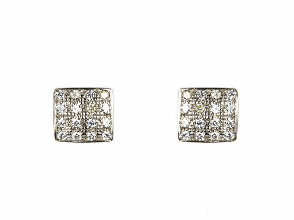 Brincos Tornilhos Ouro com Zirconias TR002709B