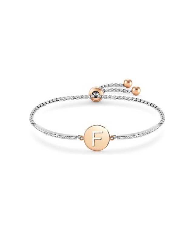 Nomination Milleluci Letter F Joia Pulseira Mulher 