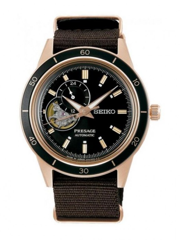 RELÓGIO SEIKO PRESAGE STYLE 60´S SKELETON