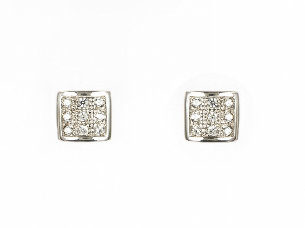 Brincos Tornilhos Ouro com Zirconias TR002238B