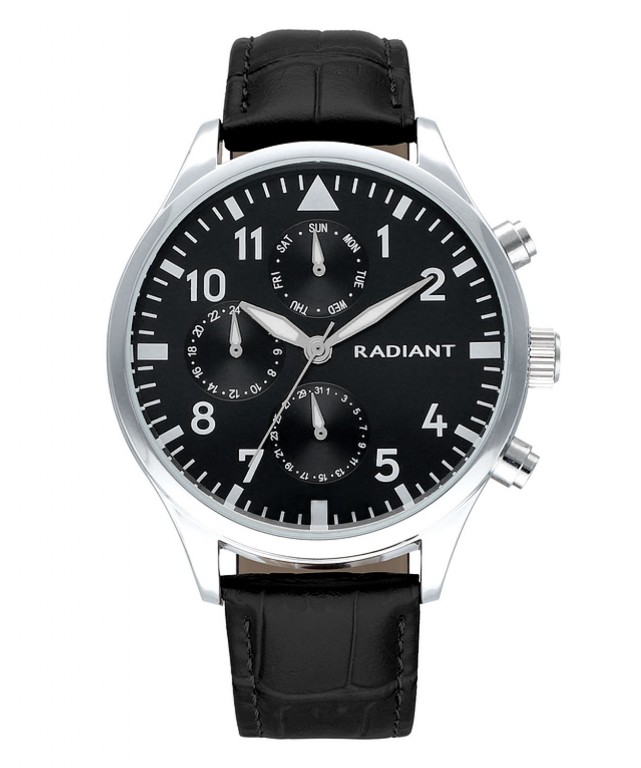 Radiant®  Caiman Relógio Homem - Prateado e Preto