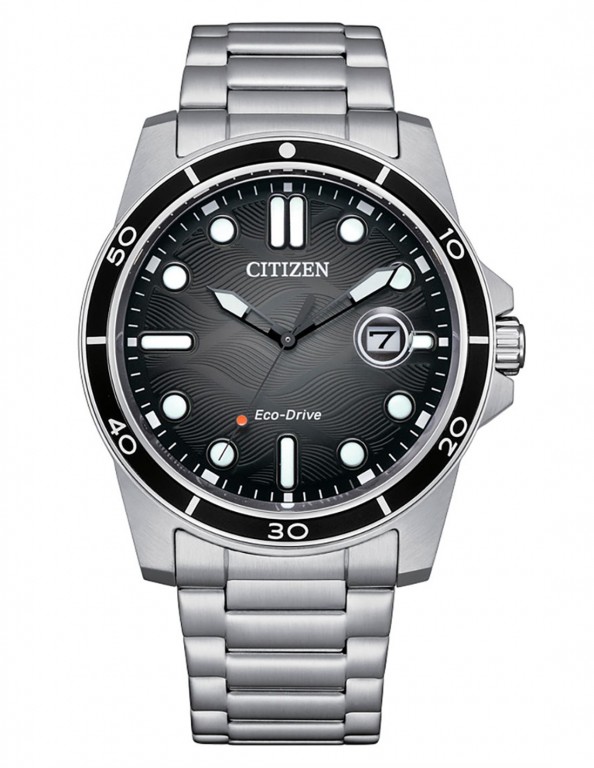 Relógio Citizen Eco-Drive Of Sporty Diver Marine Preto Homem