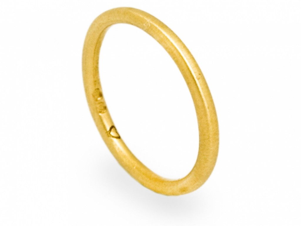 Alianças Ouro Amarelo sem Brilhantes ALR003608