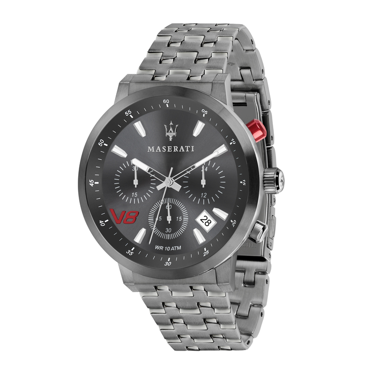 GRANTURISMO 44mm CHR GRAY DIAL BR GUN