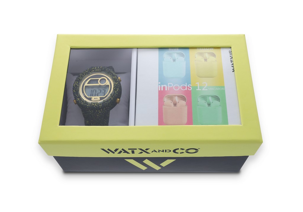 Relógio WATX & CO WATXMUSIC WAPACKEAR16_M#001