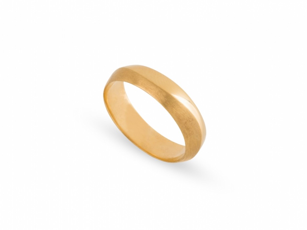 Alianças Ouro Amarelo sem Brilhantes ALR004692