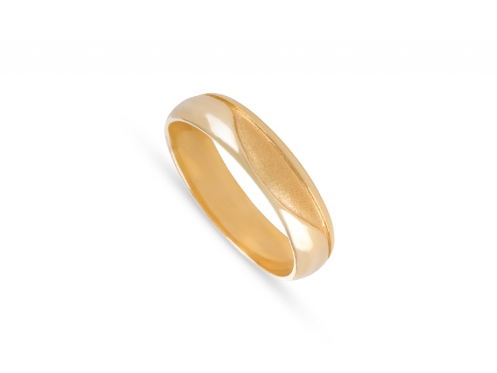 Alianças Ouro Amarelo sem Brilhantes ALR004581