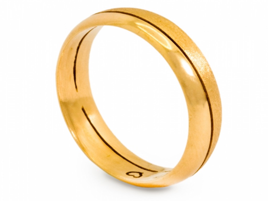 Alianças Ouro Amarelo sem Brilhantes ALR002787