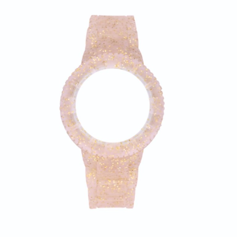 Bracelete Silicone Whatxandgo Original Glittering / Rosegold / 38mm
