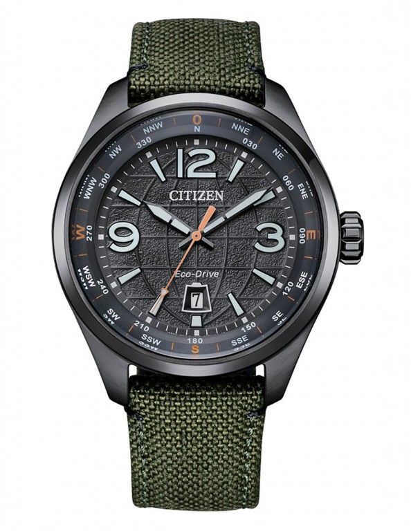 RELÓGIO CITIZEN OF COLLECTION PILOT TRAVELLER ECO-DRIVE 42,6 MM Homem