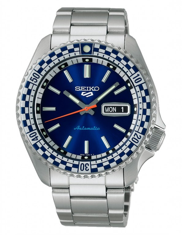 Relógio Seiko Série5 Sports homenagem Rally edition special SRPK65K1