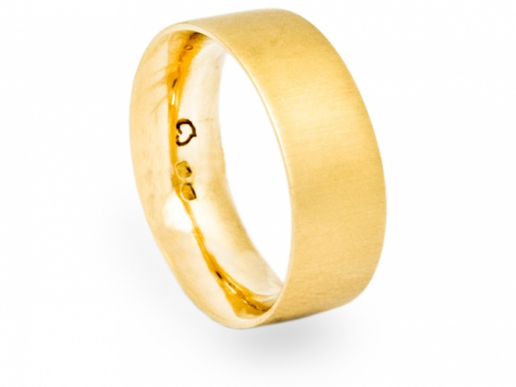 Alianças Ouro Amarelo sem Brilhantes ALR003102